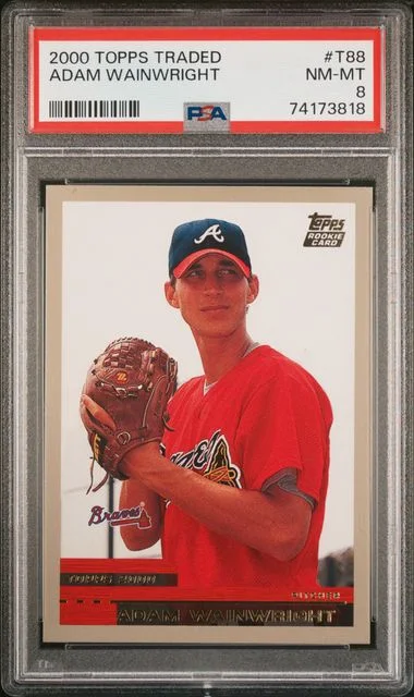 2000 Topps Traded Adam Wainwright #T88 card image
