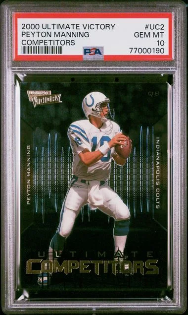 2000 Ultimate Victory Competitors Peyton Manning #UC2 card image