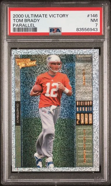 2000 Ultimate Victory Parallel Tom Brady #146 card image