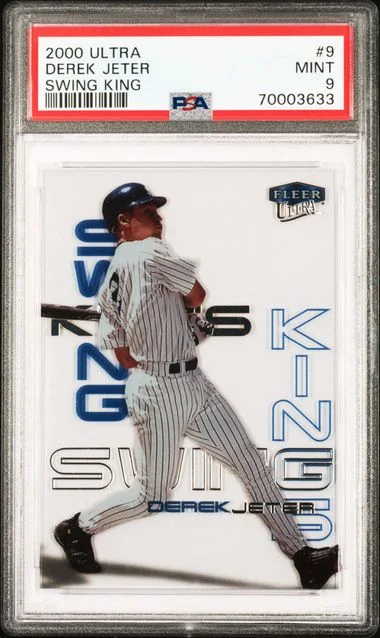 2000 Ultra Derek Jeter Swing Kings #9 card image