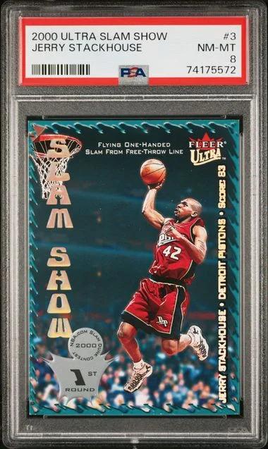 2000 Ultra Jerry Stackhouse Slam Show #3 card image
