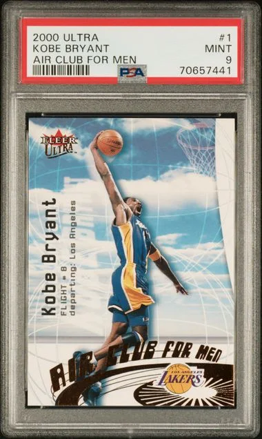2000 Ultra Kobe Bryant Air Club 4 Men Air Club For Men #1 card image