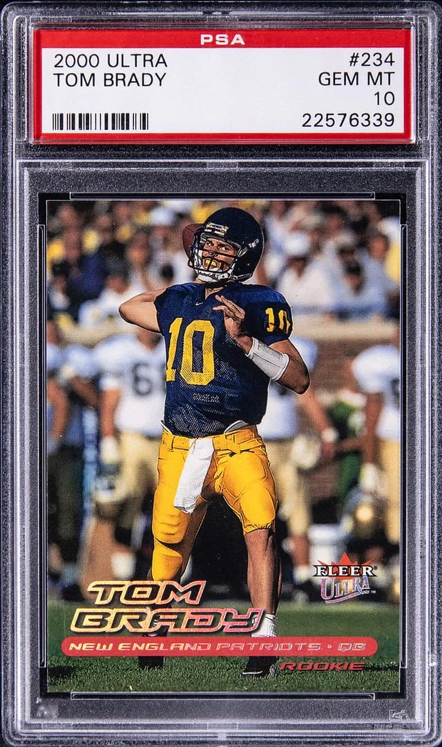 2000 Ultra Tom Brady #234 card image