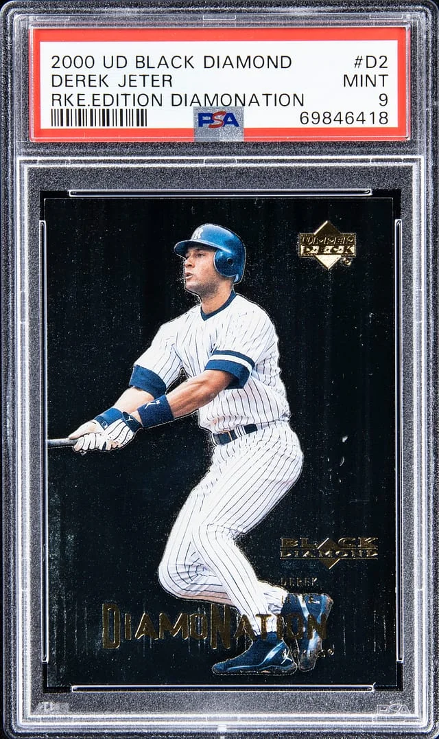 2000 Upper Deck Black Diamond Derek Jeter Edition Diamonation #D2 card image