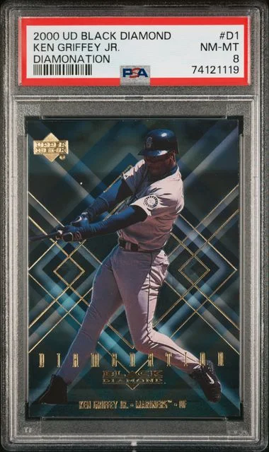 2000 Upper Deck Black Diamond Ken Griffey Jr. Diamonation #D1 card image