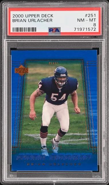 2000 Upper Deck Brian Urlacher #251 card image