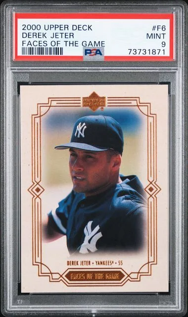 2000 Upper Deck Derek Jeter Faces Of The Game #F6 card image