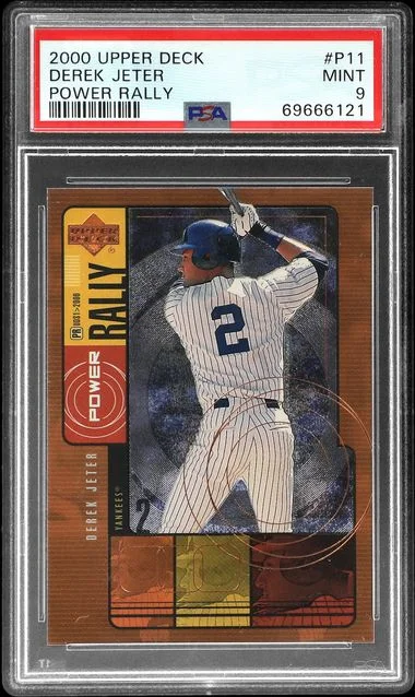 2000 Upper Deck Derek Jeter Power Rally #P11 card image