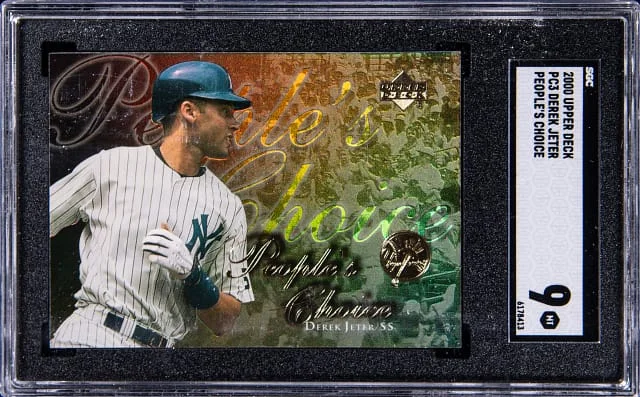 2000 Upper Deck Derek Jeter People's Choice #PC3 card image