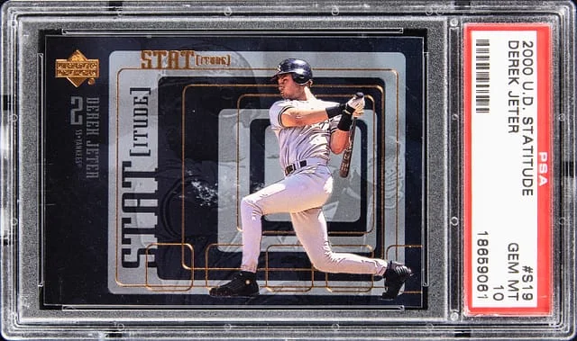 2000 Upper Deck Derek Jeter Statitude #S19 card image