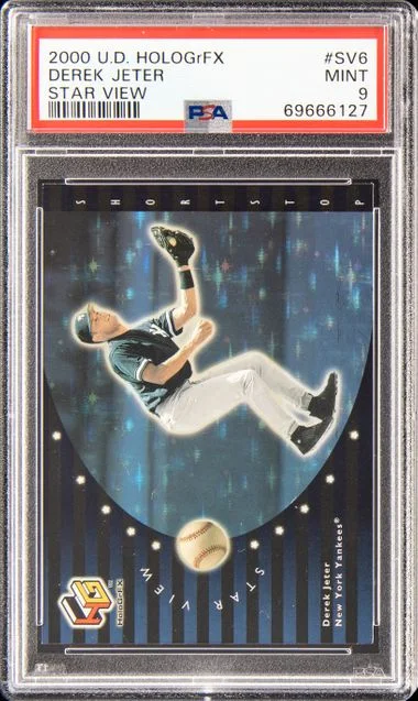 2000 Upper Deck HoloGrFX Derek Jeter Star View #SV6 card image