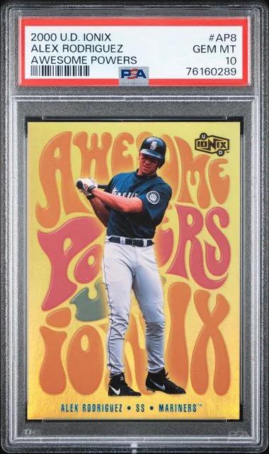 2000 Upper Deck Ionix Alex Rodriguez Awesome Powers #AP8 card image