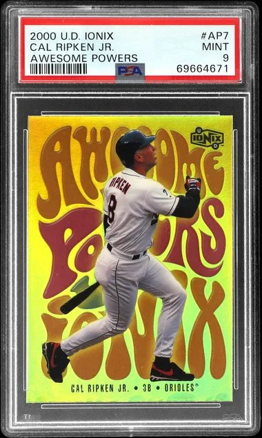 2000 Upper Deck Ionix Cal Ripken Jr. Awesome Powers #AP7 card image