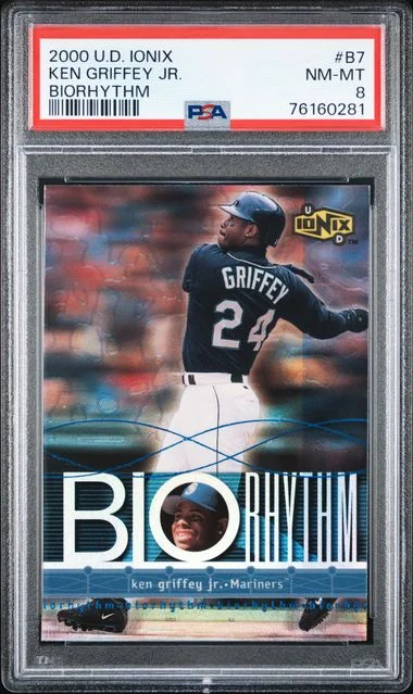 2000 Upper Deck Ionix Ken Griffey Jr. Biorhythm #B7 card image