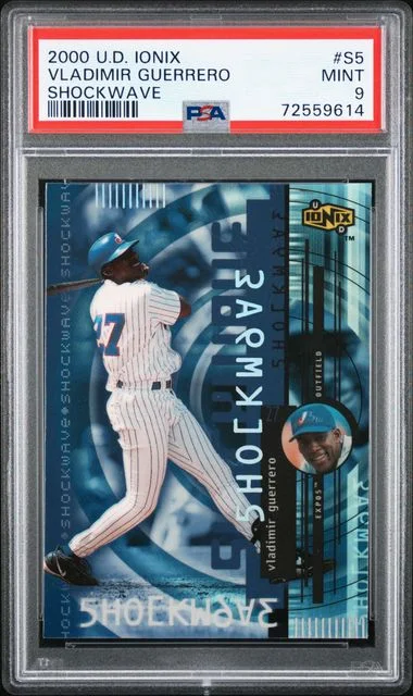 2000 Upper Deck Ionix Vladimir Guerrero Shockwave #S5 card image