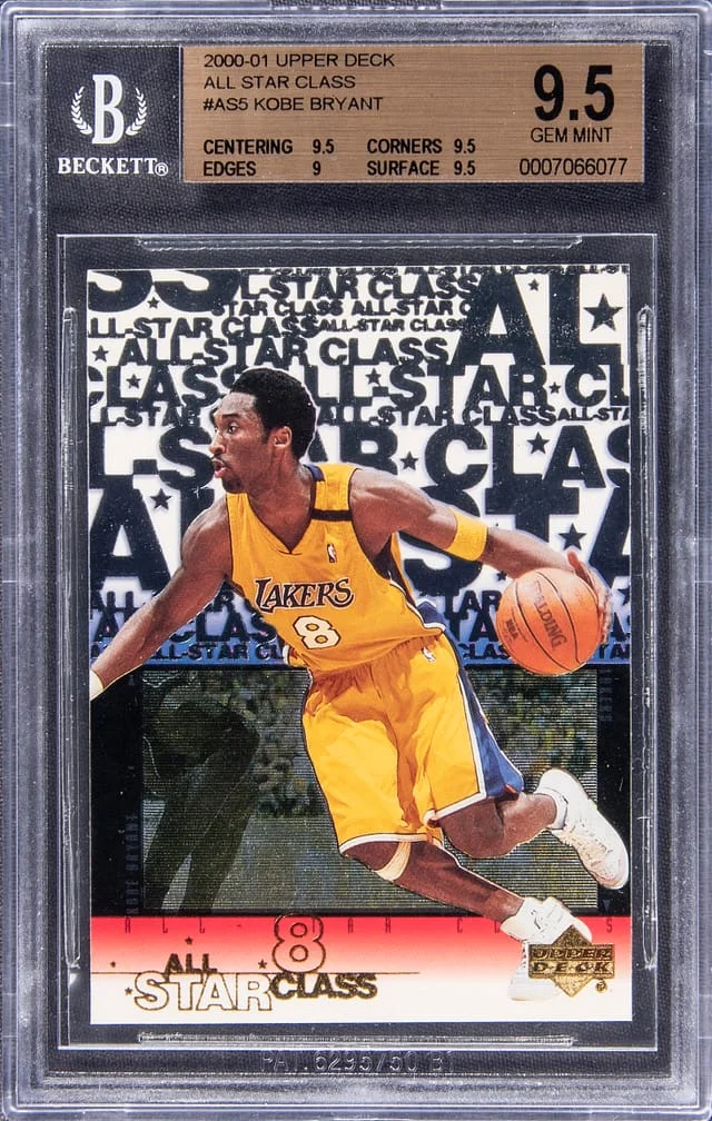 2000 Upper Deck Kobe Bryant All Star Class #AS5 card image