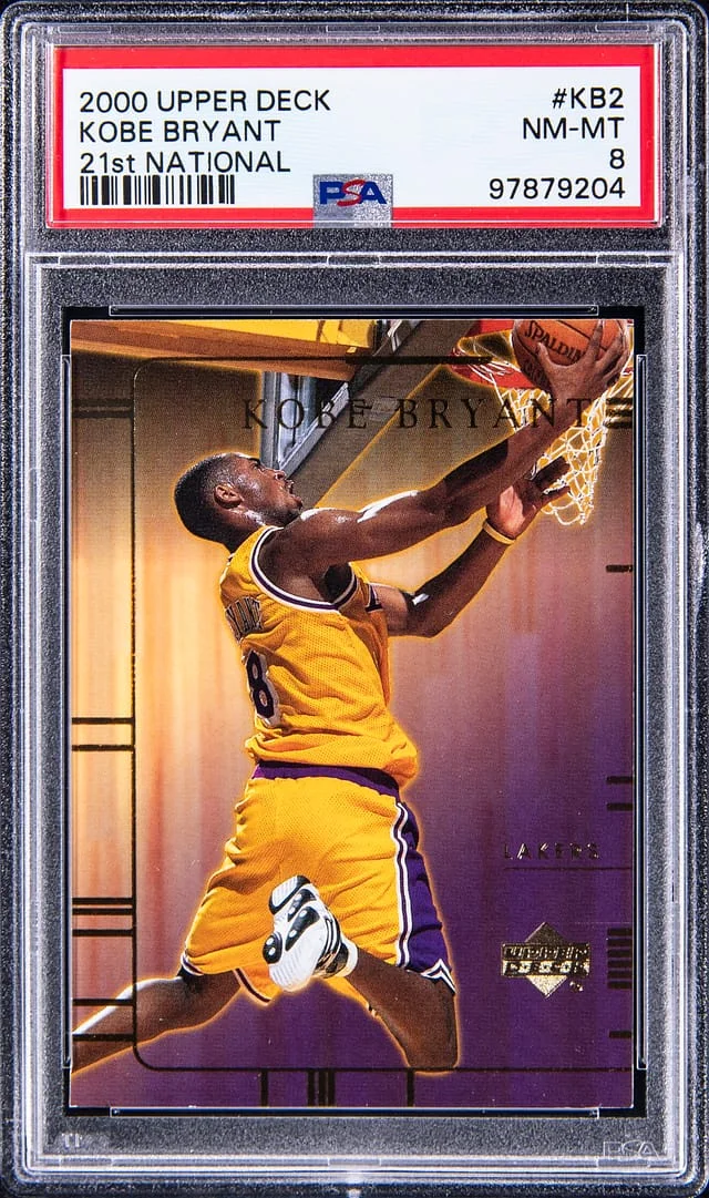 2000 Upper Deck Kobe Bryant 21st National #KB2 card image