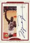 2000 Upper Deck Legends Master Collection Michael Jordan Living Legends Autographs #ML1 card image
