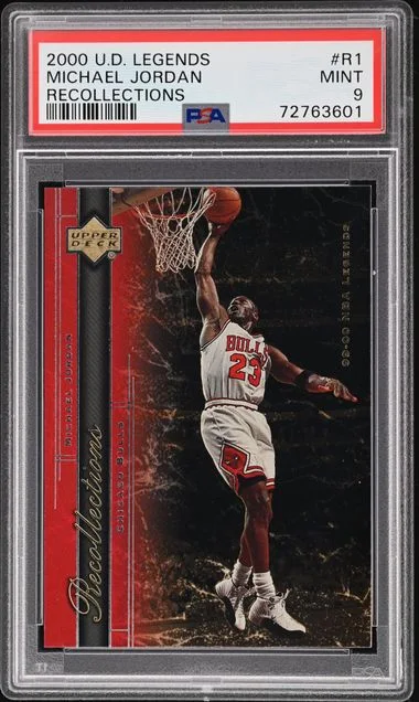 2000 Upper Deck Legends Michael Jordan Recollections Recollections #R1 card image