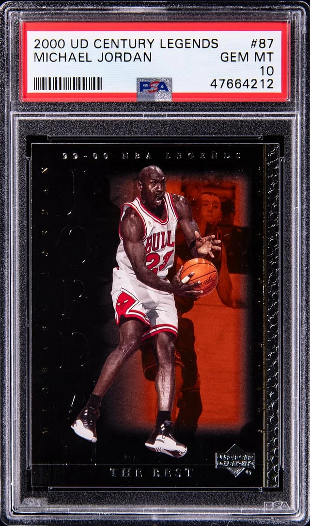 2000 Upper Deck Michael Jordan Century Legends #87 card image