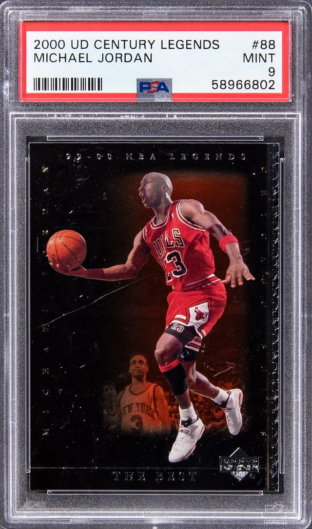 2000 Upper Deck Michael Jordan Century Legends #88 card image