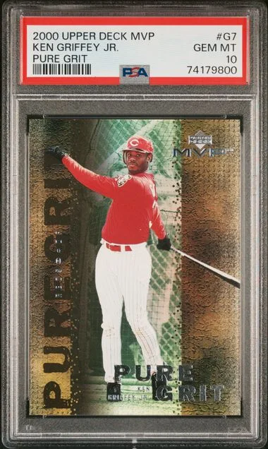 2000 Upper Deck MVP Ken Griffey Jr. Pure Grit #G7 card image