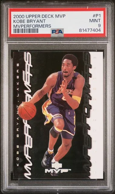 2000 Upper Deck MVP Kobe Bryant Mvperformers Mvperformers #P1 card image