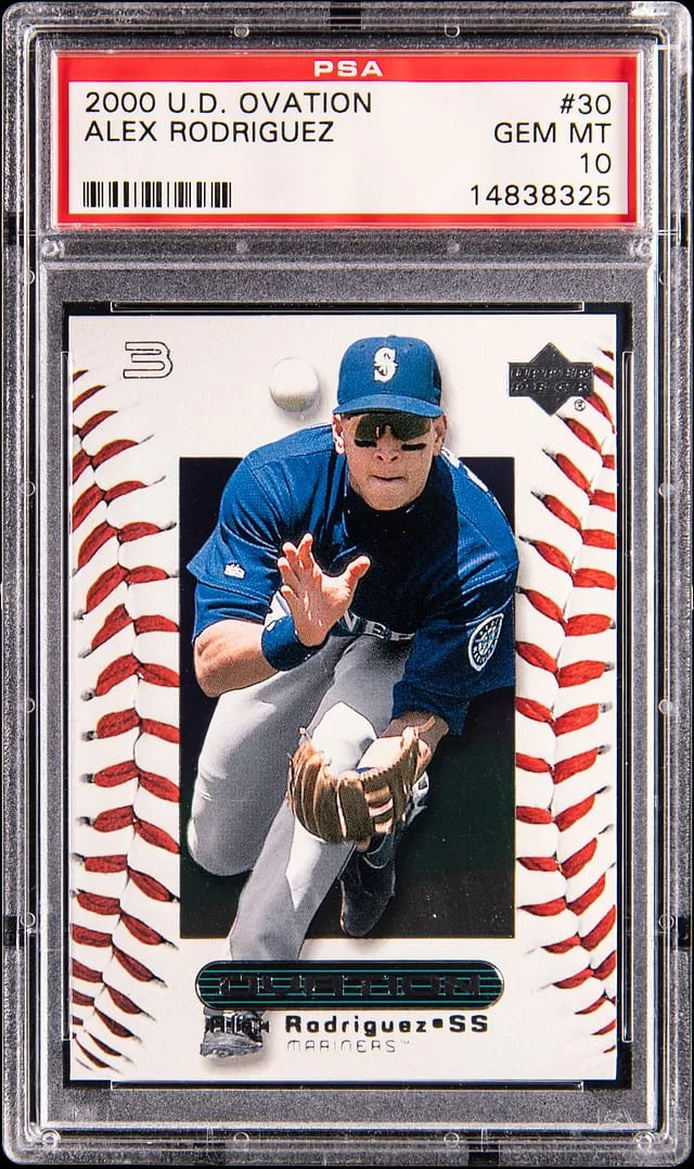 2000 Upper Deck Ovation Alex Rodriguez #30 card image