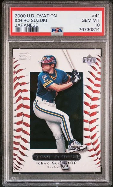 2000 Upper Deck Ovation Ichiro Suzuki Japanese #41 card image