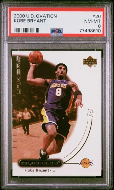 2000 Upper Deck Ovation Kobe Bryant #26 card image