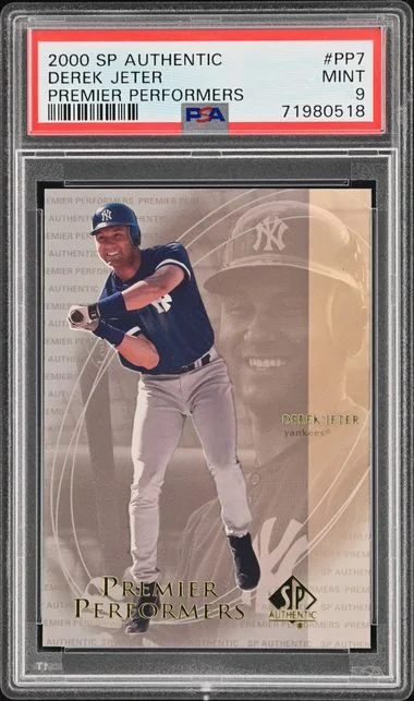 2000 Upper Deck SP Authentic Derek Jeter Premier Performers #PP7 card image