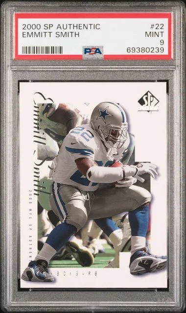 2000 Upper Deck SP Authentic Emmitt Smith #22 card image