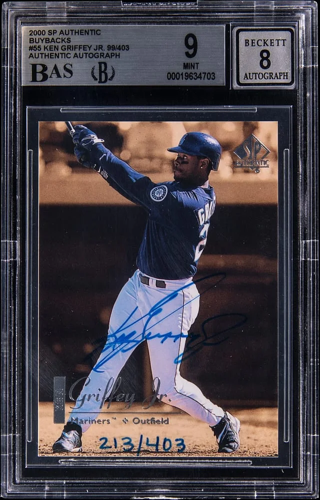 2000 Upper Deck SP Authentic Ken Griffey Jr. Buybacks #76 card image
