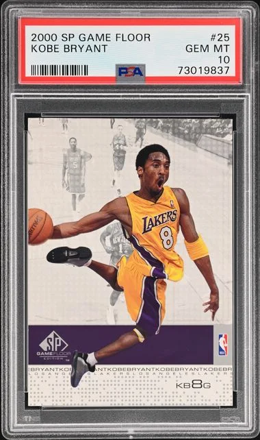 2000 Upper Deck SP Kobe Bryant Game Floor #25 card image