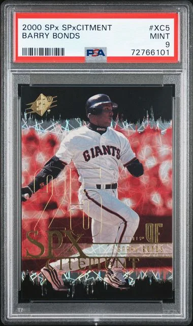 2000 Upper Deck SPx Barry Bonds SPxcitment #XC5 card image