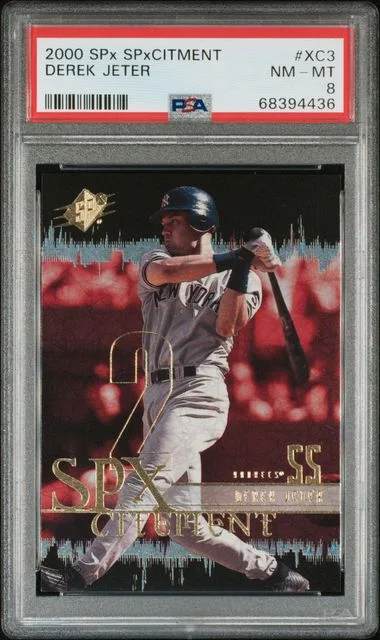 2000 Upper Deck SPx Derek Jeter SPXcitment #XC3 card image