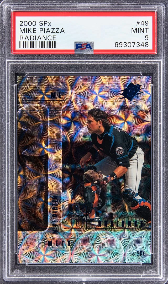 2000 Upper Deck SPx Mike Piazza Radiance #49 card image