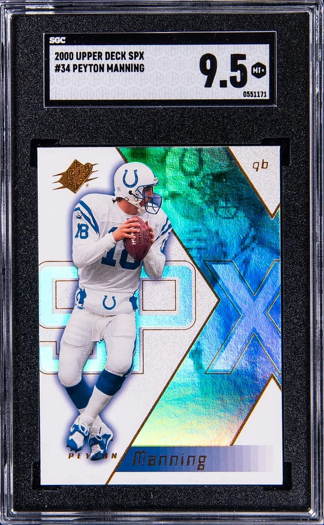 2000 Upper Deck SPx Peyton Manning #34 card image