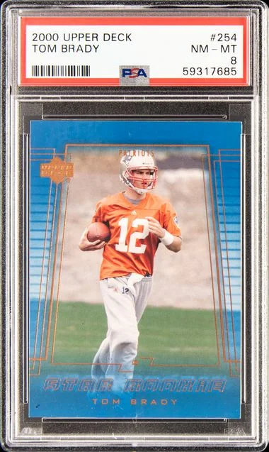 2000 Upper Deck Tom Brady #254 card image