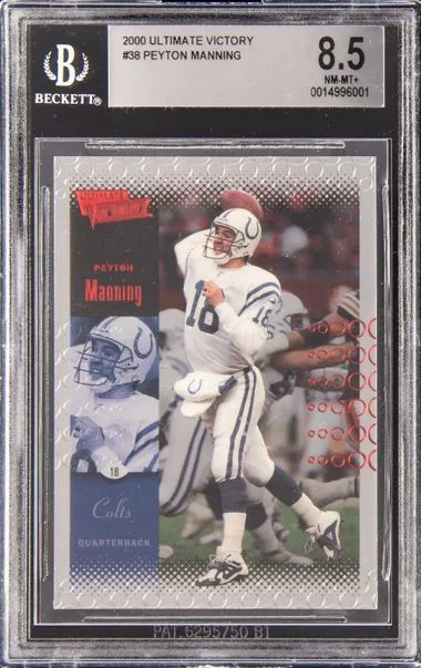2000 Upper Deck Ultimate Victory Peyton Manning #38 card image