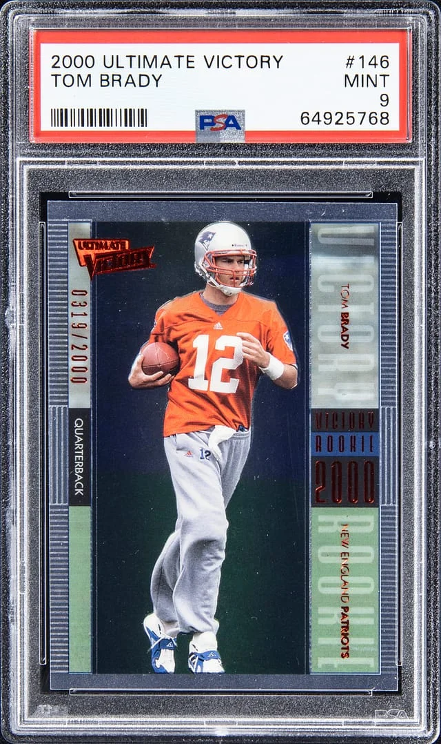 2000 Upper Deck Ultimate Victory Tom Brady #146 card image