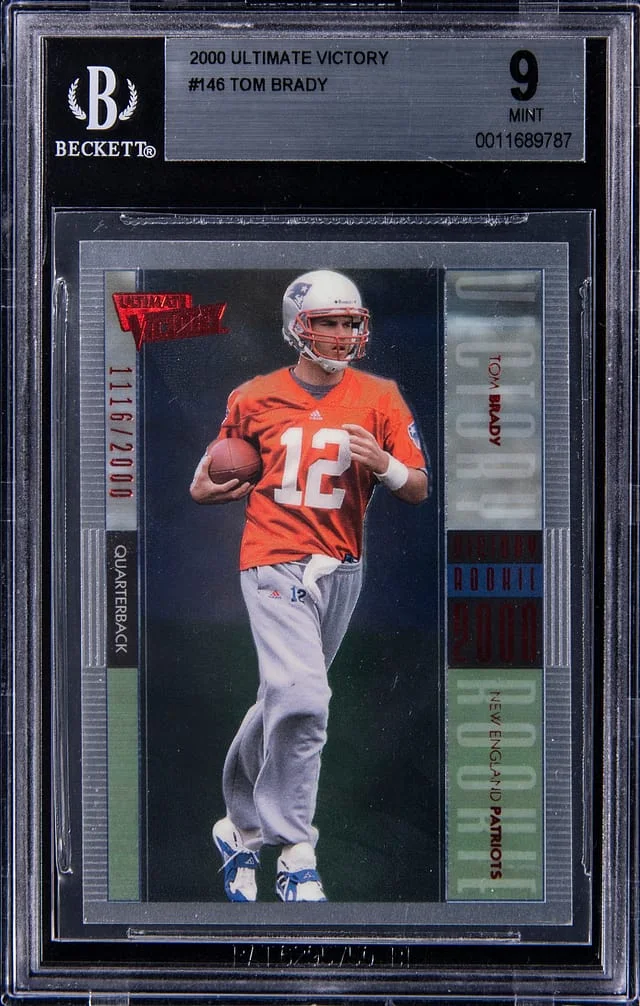 2000 Upper Deck Victory Tom Brady #146 card image