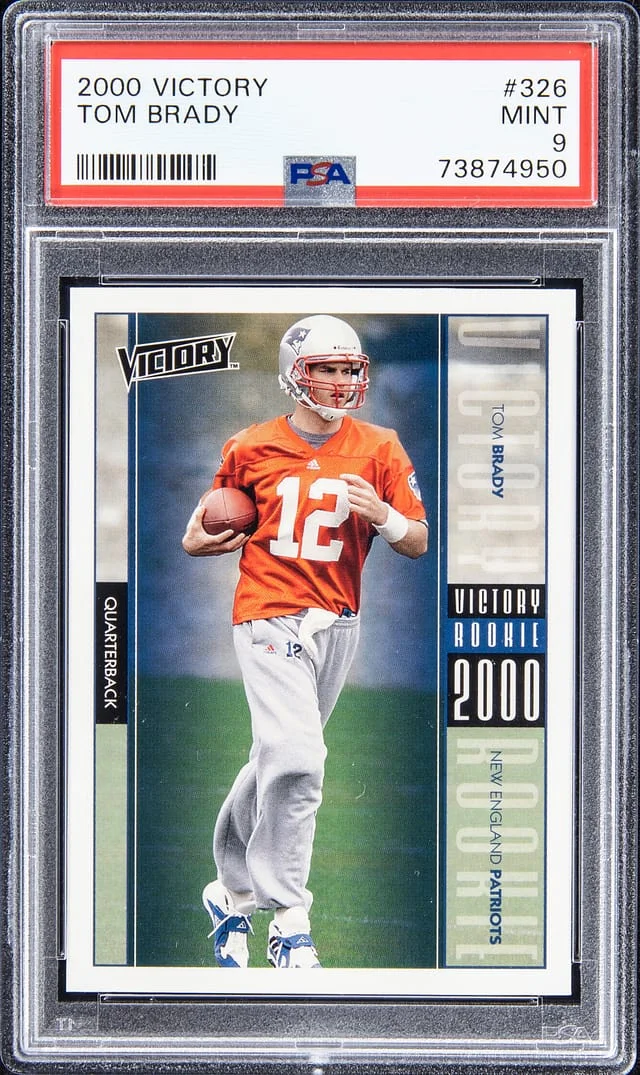 2000 Upper Deck Victory Tom Brady #326 card image
