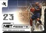 2001-02 E-X Michael Jordan Net Assets #NA card image