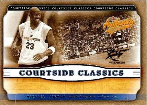 2001-02 Fleer Authentix Michael Jordan Courtside Classics #15 card image
