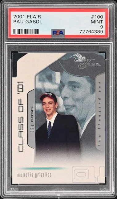 2001-02 Fleer Flair Pau Gasol #100 card image