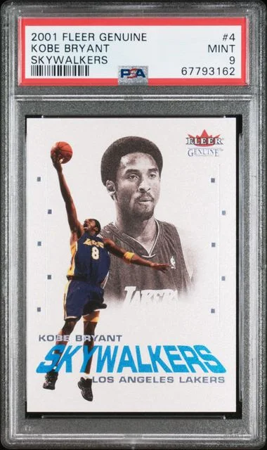2001-02 Fleer Genuine Kobe Bryant Skywalkers #4 card image