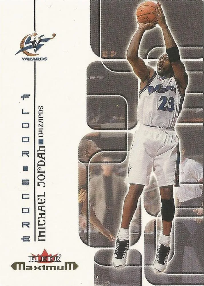 2001-02 Fleer Maximum Michael Jordan Floor Score #12 card image