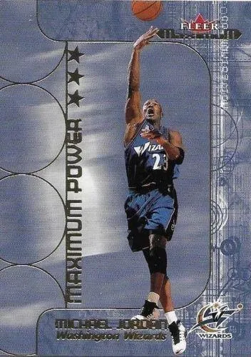 2001-02 Fleer Maximum Michael Jordan Maximum Power #2 card image
