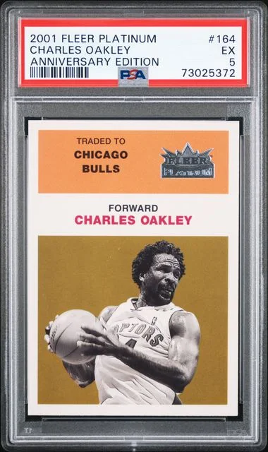 2001-02 Fleer Platinum Charles Oakley Anniversary Edition #164 card image
